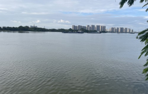 大敦江上孤岛
