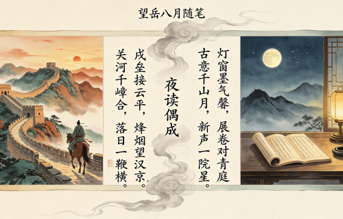 望岳八月随笔
