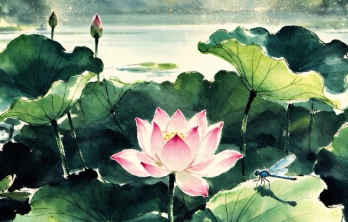 《夏荷》