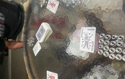 打扑克牌