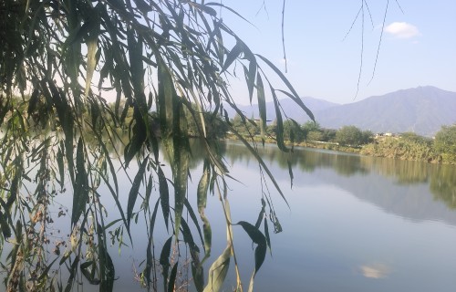 松阴湖边吟